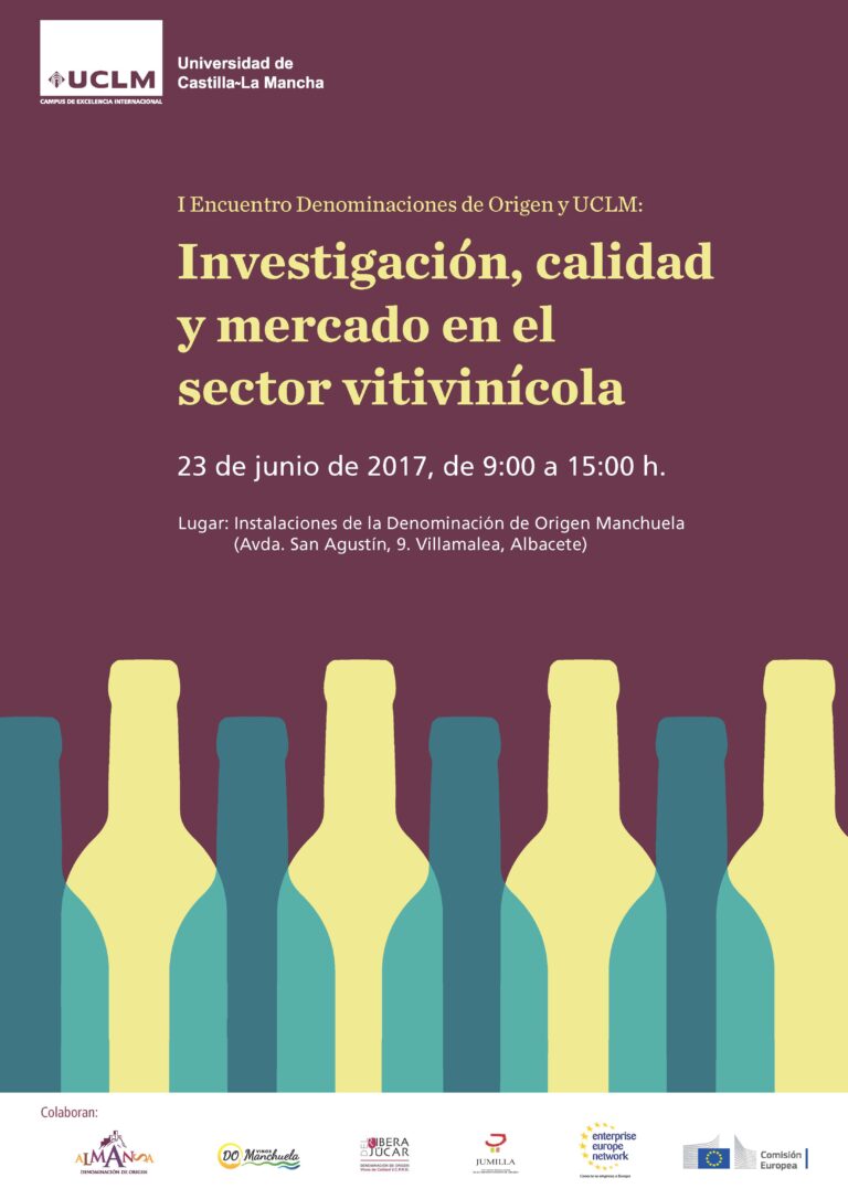 La EEN presente en el I Encuentro Denominaciones de Origen y Universidad de Castilla-La Mancha