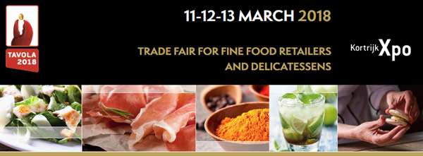 VISITA ORGANIZADA A LA FERIA GOURMET TAVOLA 2018. Kortijk (Bélgica) 11-13 marzo 2018