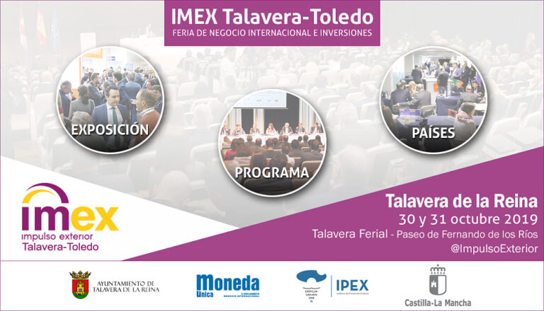 IMEX- Impulso exterior. Talavera de la Reina (Toledo). 30 y 31 de octubre