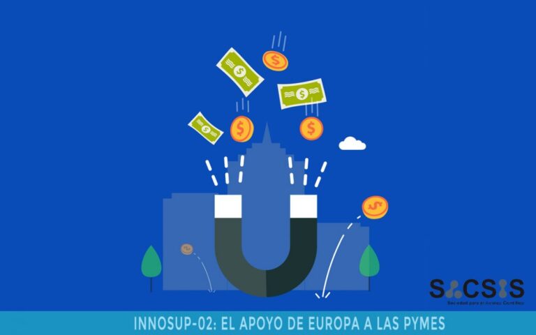 Convocatoria de propuestas INNOSUP - Para una mejor innovación en las PYMES 2020