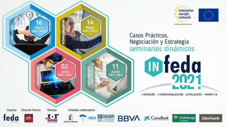 IN-FEDA 2021. Seminarios dINámicos: INNOVACIÓN-INTERNACIONALIZACIÓN-DIGITALIZACIÓN- MARKETING