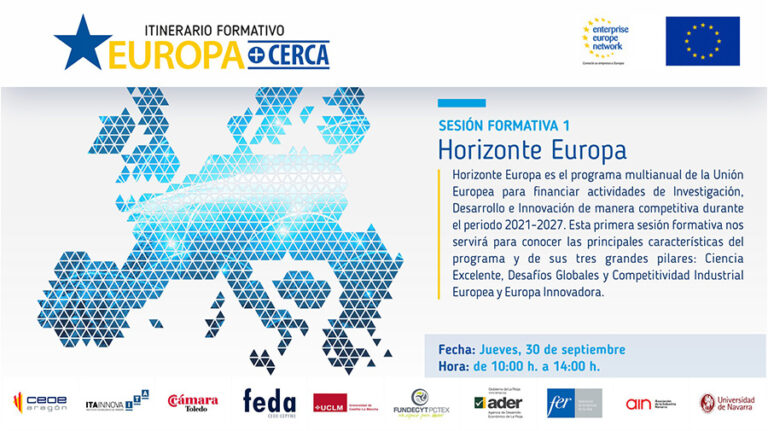 1º Seminario formativo EUROPA+CERCA: Horizonte Europa