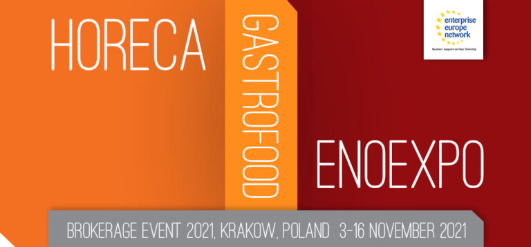 Horeca, Gastrofood, Enoexpo 2021 – Brokerage Event ENCUENTRO EMPRESARIAL ONLINE  3-16 noviembre 2021